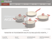 Tablet Screenshot of plasbak.com